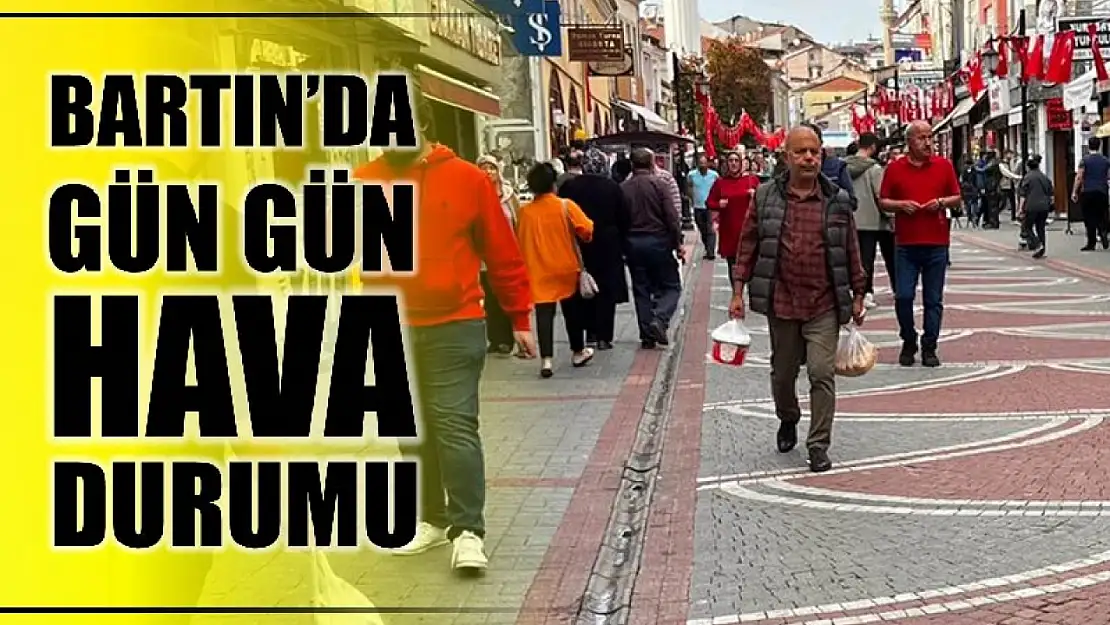 Bartın için gün gün hava durumu