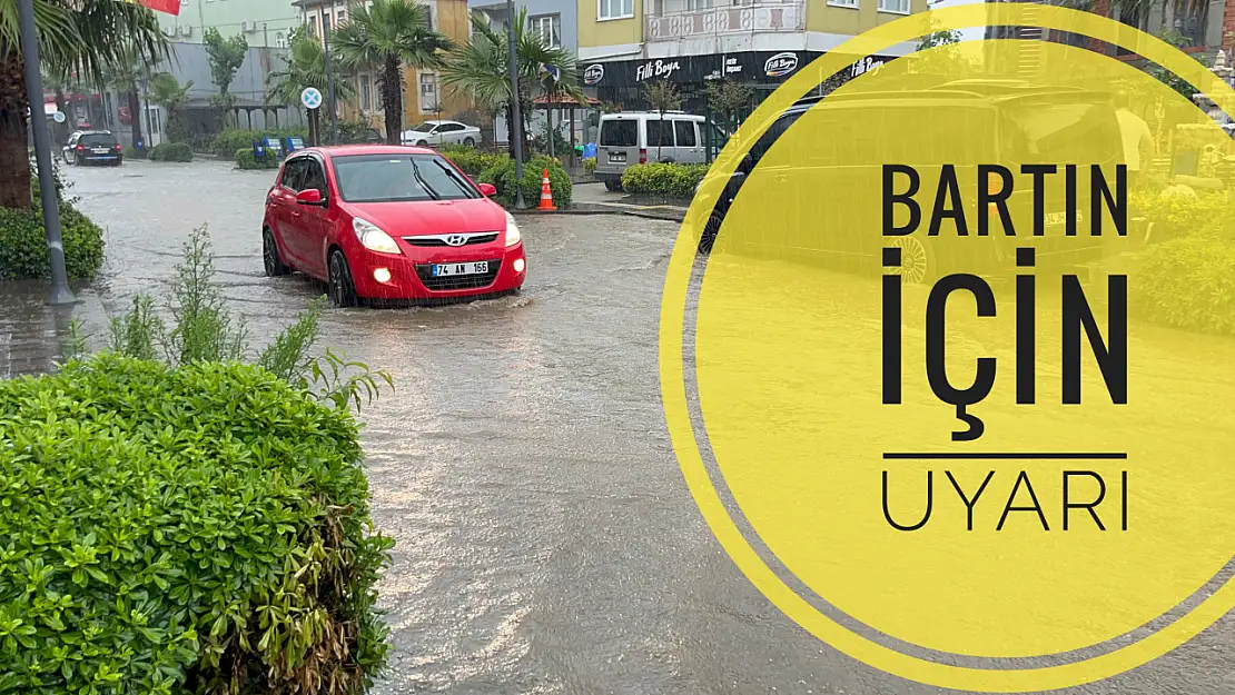 Bartın için meteorolojik uyarı