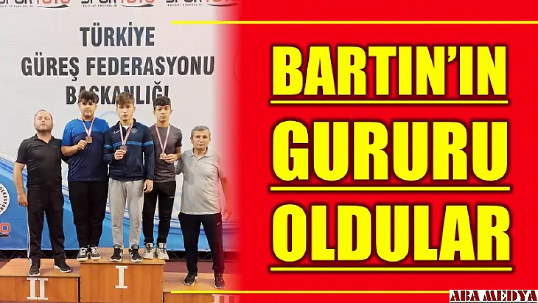 Bartın'ın gururu oldular