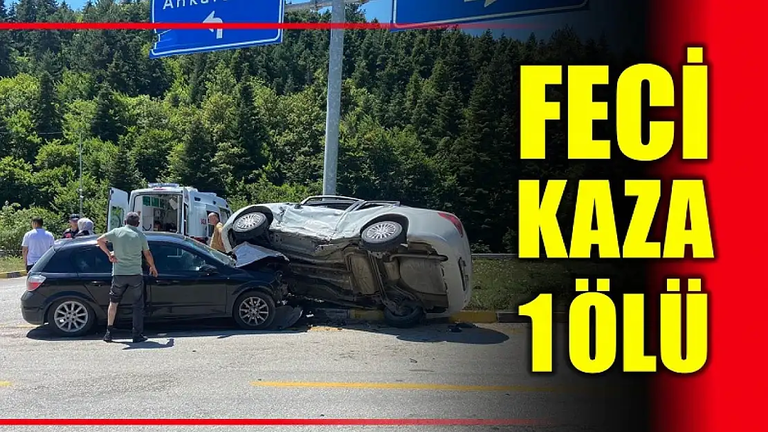 Bartın Karabük yolunda feci kaza