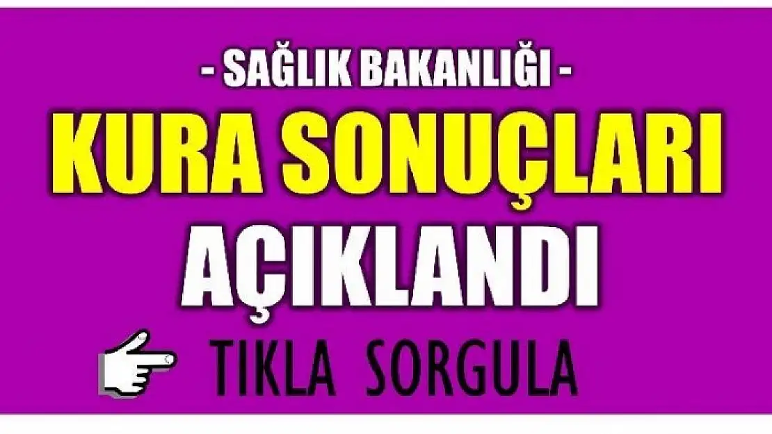 BARTIN KURA SONUÇLARI AÇIKLANDI