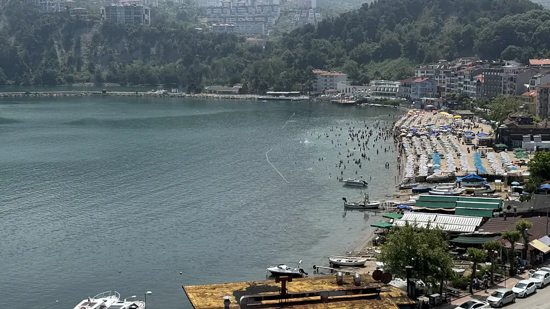 Bartın sahillerinde bayram yoğunluğu