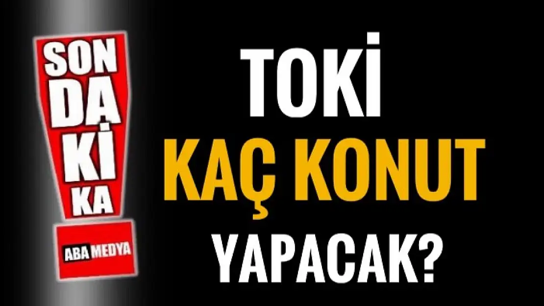 BARTIN TOKİ KONUT SAYISI BELLİ OLDU