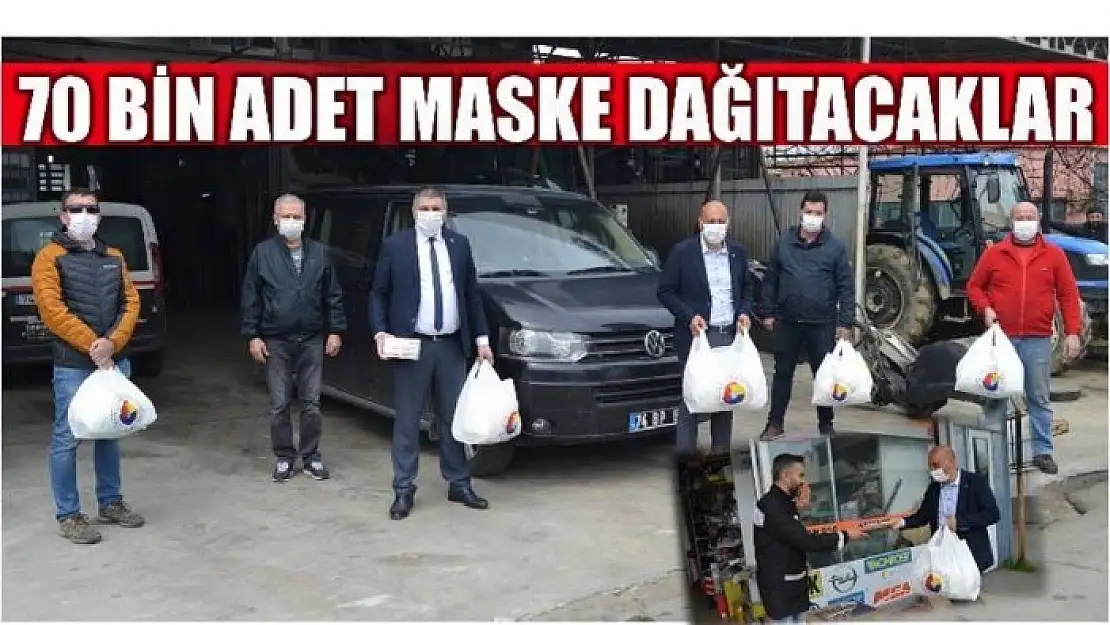 BARTIN TSO 70 BİN MASKE DAĞITIMI YAPACAK