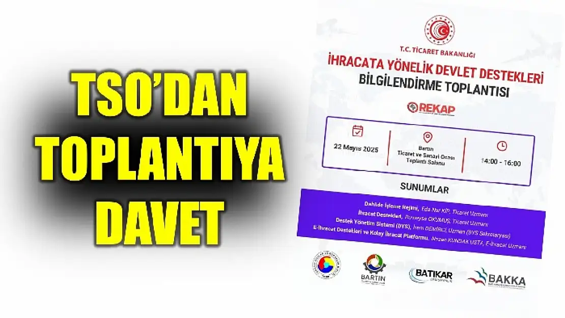 Bartın TSO'dan ihracat desteği