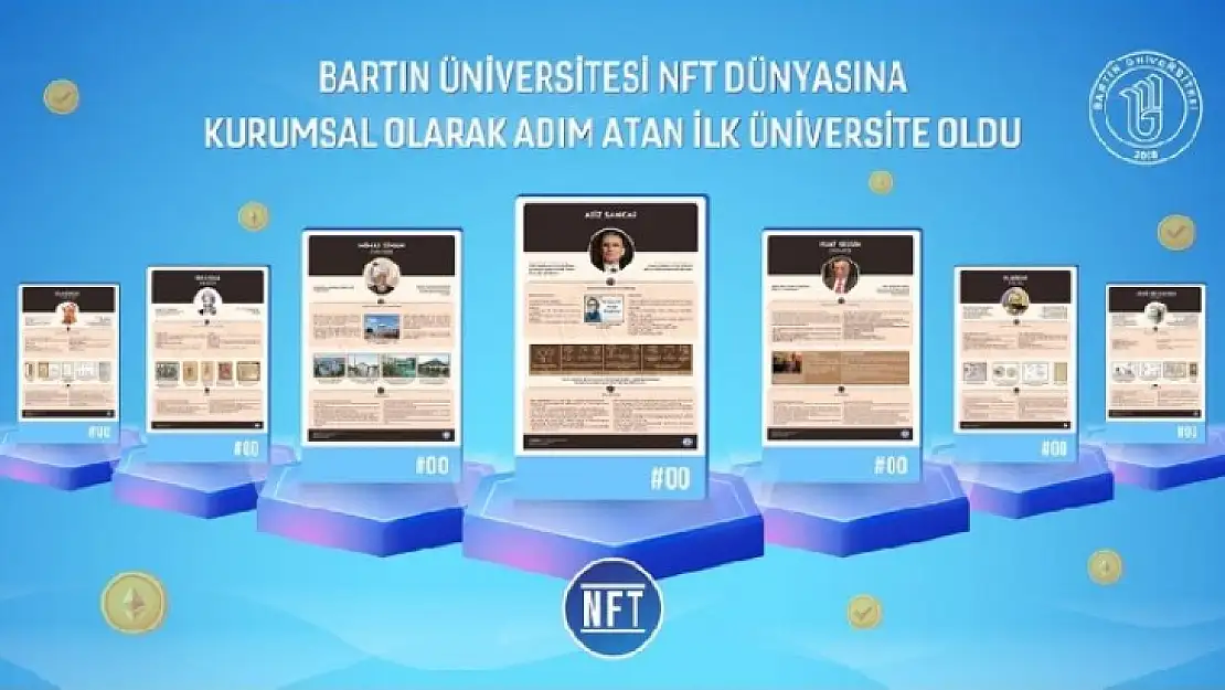  Bartın Üniversitesi NFT dünyasına girdi 