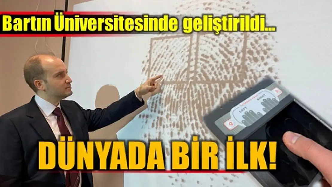 Bartın Üniversitesinde geliştirildi