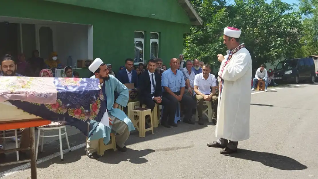 Bartınlı atletin cenazesi düzenlenen törenle yapıldı