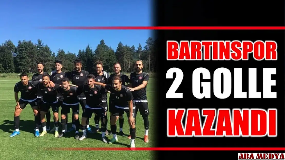 Bartınspor 2 golle kazandı