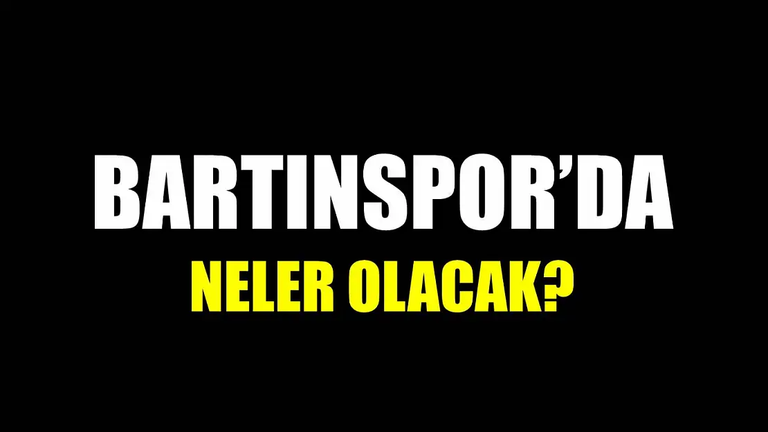 Bartınspor'da sessizlik korkutucu büyüklükte