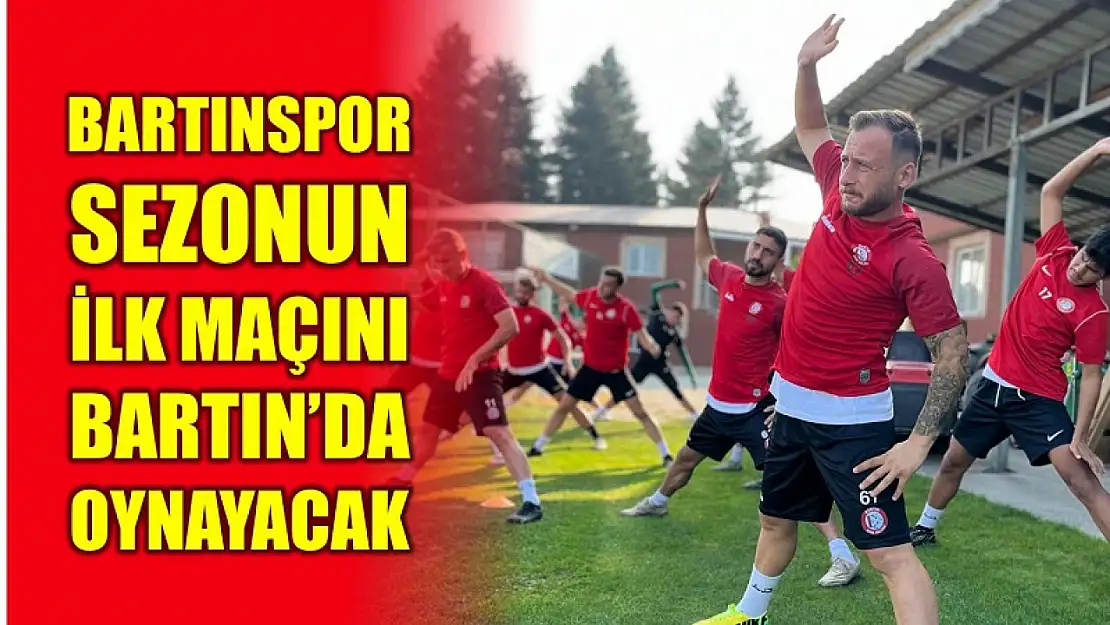 Bartınspor ligde ilk sınavını verecek