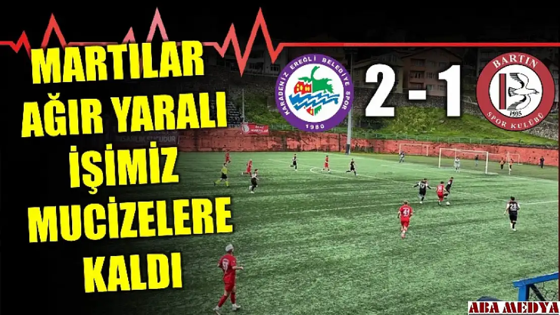 Bartınspor'un şampiyonluk umudu mucizelere kaldı