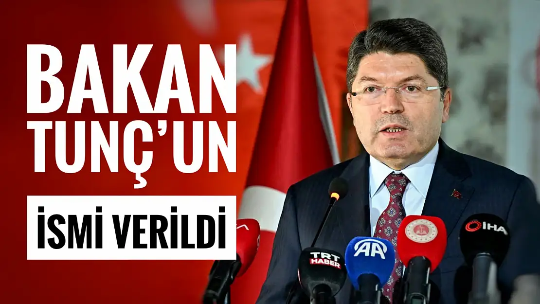 BARÜ Ağdacı Yerleşkesine Adalet Bakanı Yılmaz Tunç'un adı verildi