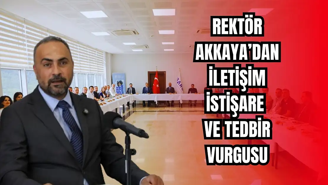 İlk 'Vizyon Toplantısı' basın mensuplarıyla