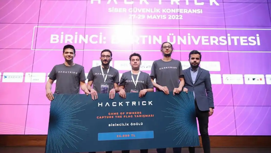 BARÜ'lü öğrenciler 'CTF' yarışmasında birinci