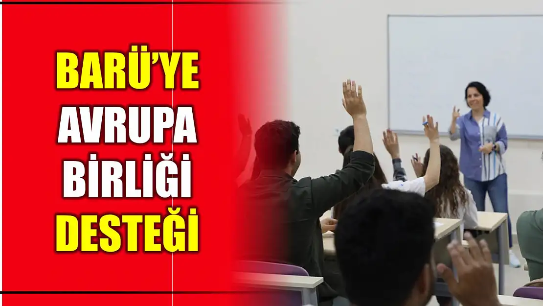 BARÜ'ye AB'den destek