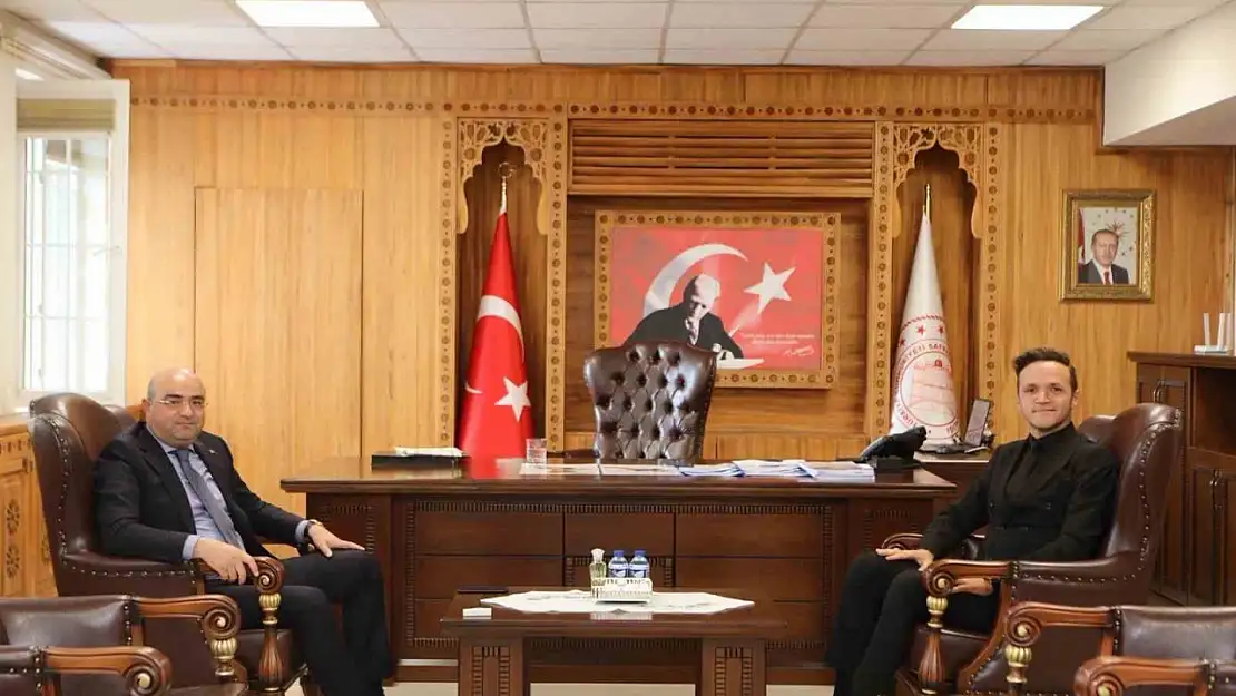 Basın Savcısı Oğuz Yılmaz'dan Kaymakam Baskın'a hayırlı olsun ziyareti