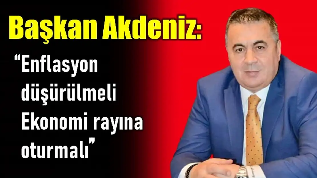 Başkan Akdeniz'den açıklama