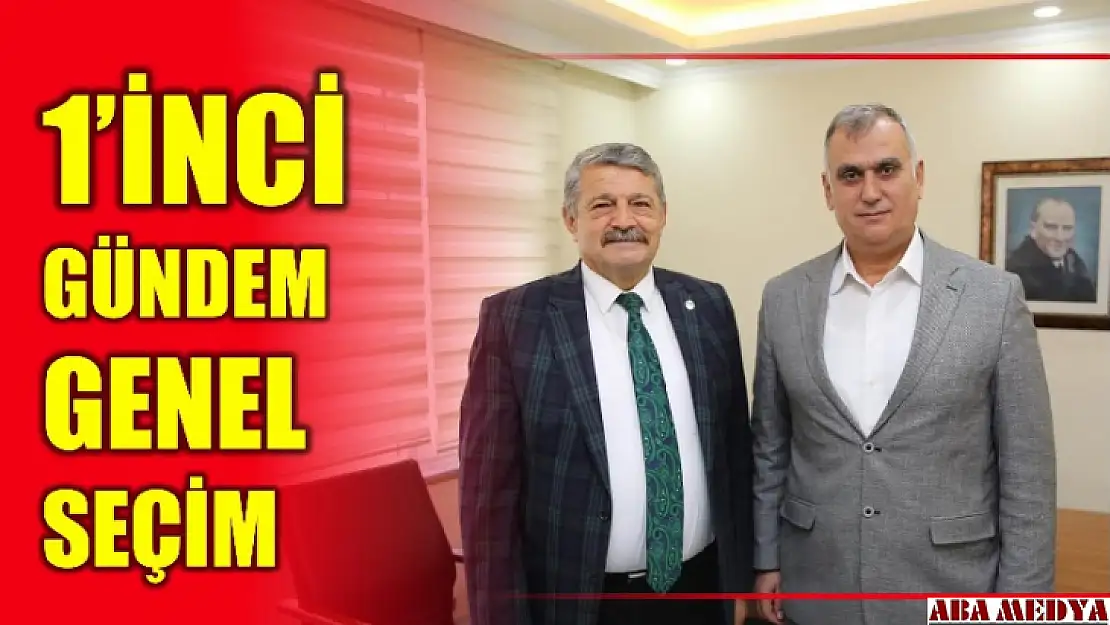 Başkan Akın'dan ABA Medya'ya ziyaret