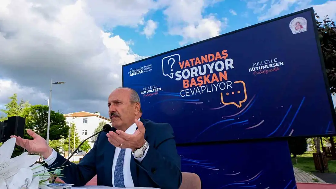 Başkan Arslan'dan açıklama