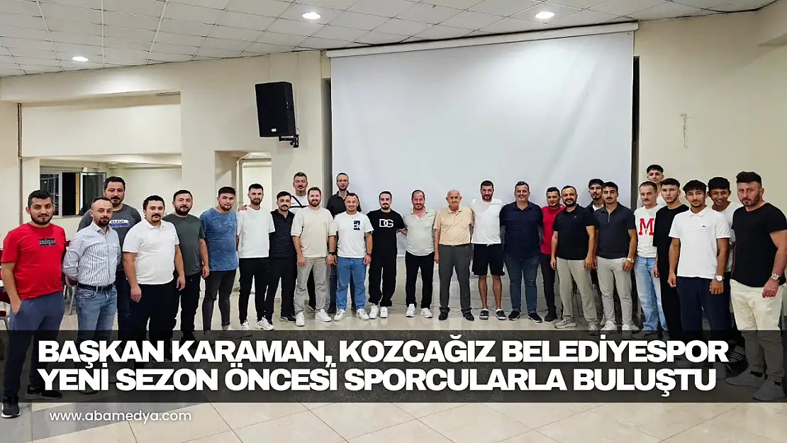 Başkan Karaman, Yeni Sezon Öncesi Sporcularla Buluştu