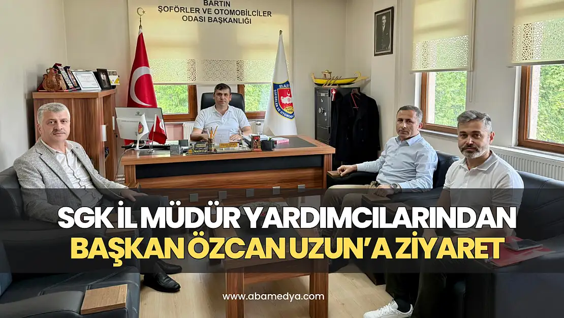 Başkan Özcan Uzun'a Ziyaret
