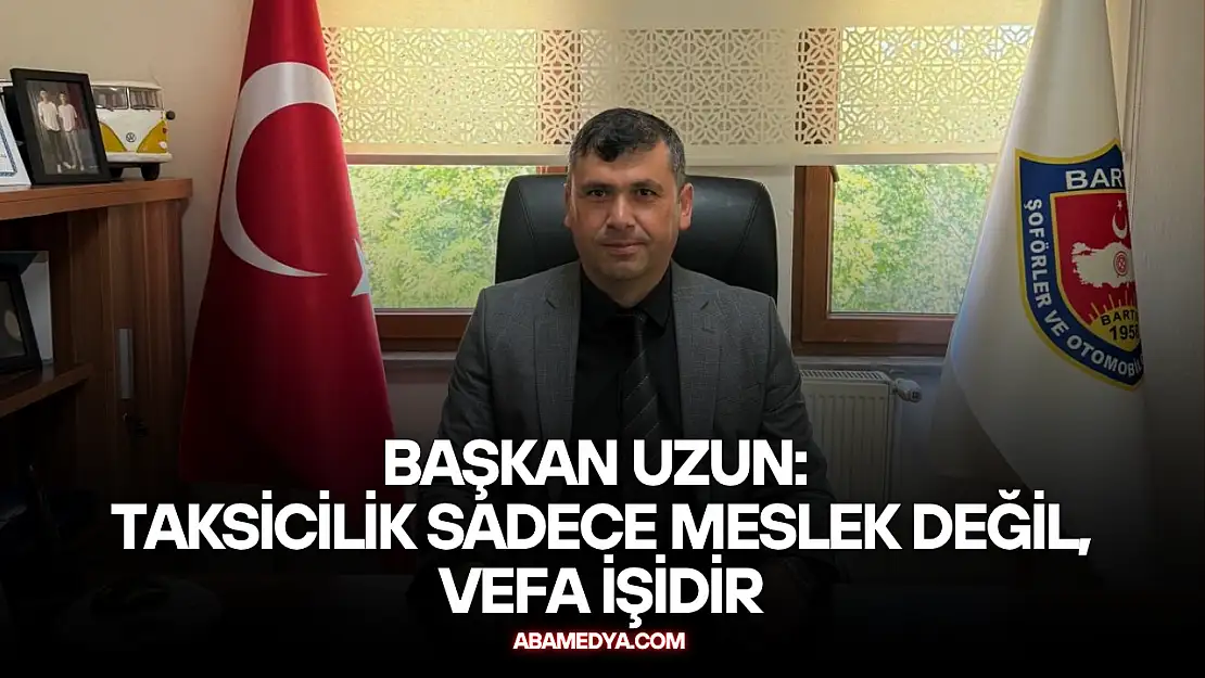 Başkan Özcan Uzun'dan Taksiciler Günü Mesajı