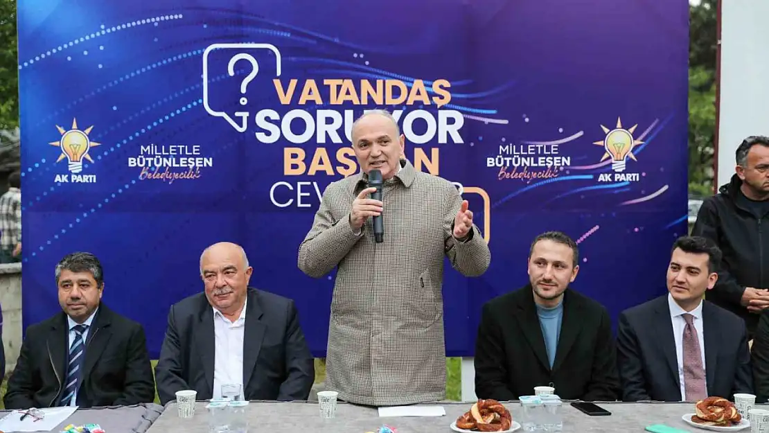 Başkan Özlü, '5 yılın sonunda 100 projemizi yapmış olacağız'