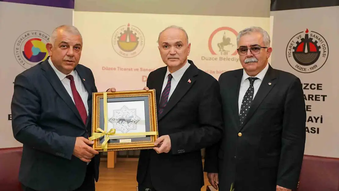 Başkan Özlü iş dünyası temsilcileriyle bir araya geldi