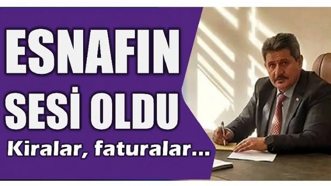 BAŞKAN TEPE ESNAFLARIN SESİ OLDU