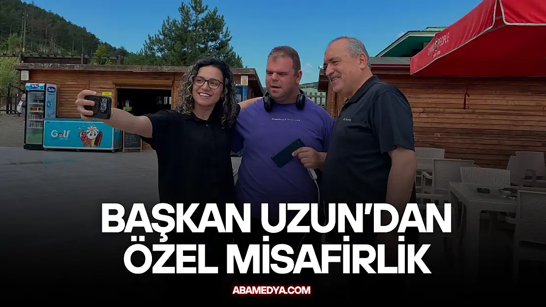 Başkan Uzun'dan Özel Misafirlik