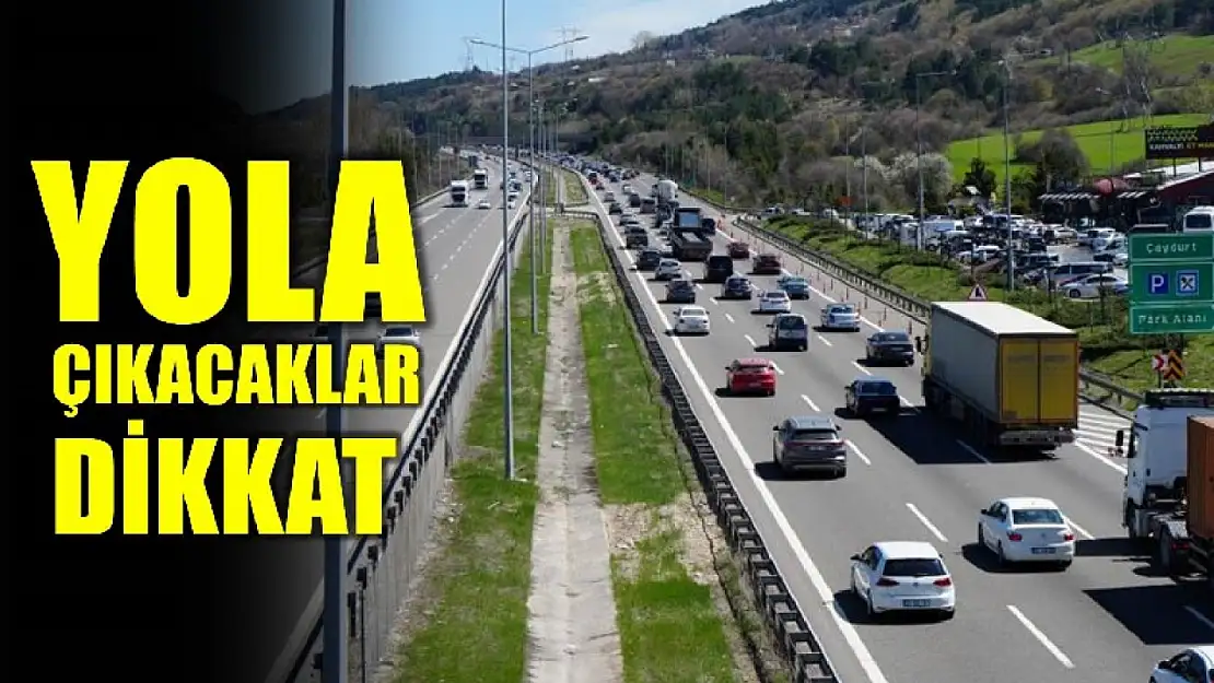 Bayram göçü sürüyor: Trafik durma noktasına kadar geliyor