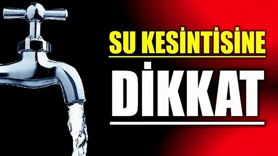Belediyeden uyarı