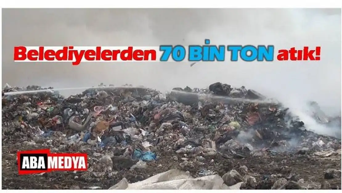 BELEDİYELERDEN 70 BİN TON ÇÖP - BARTIN