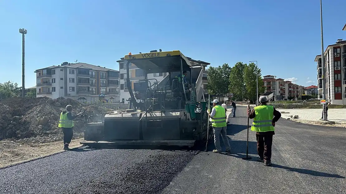 Belediyenin altyapı çalışmaları devam ediyor