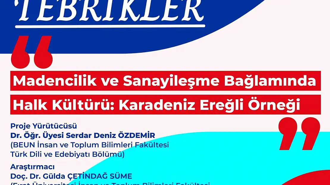 BEUN Akademisyenlerinden Dr. Öğr. Üyesi Özdemir'in Projesine TÜBİTAK'tan destek