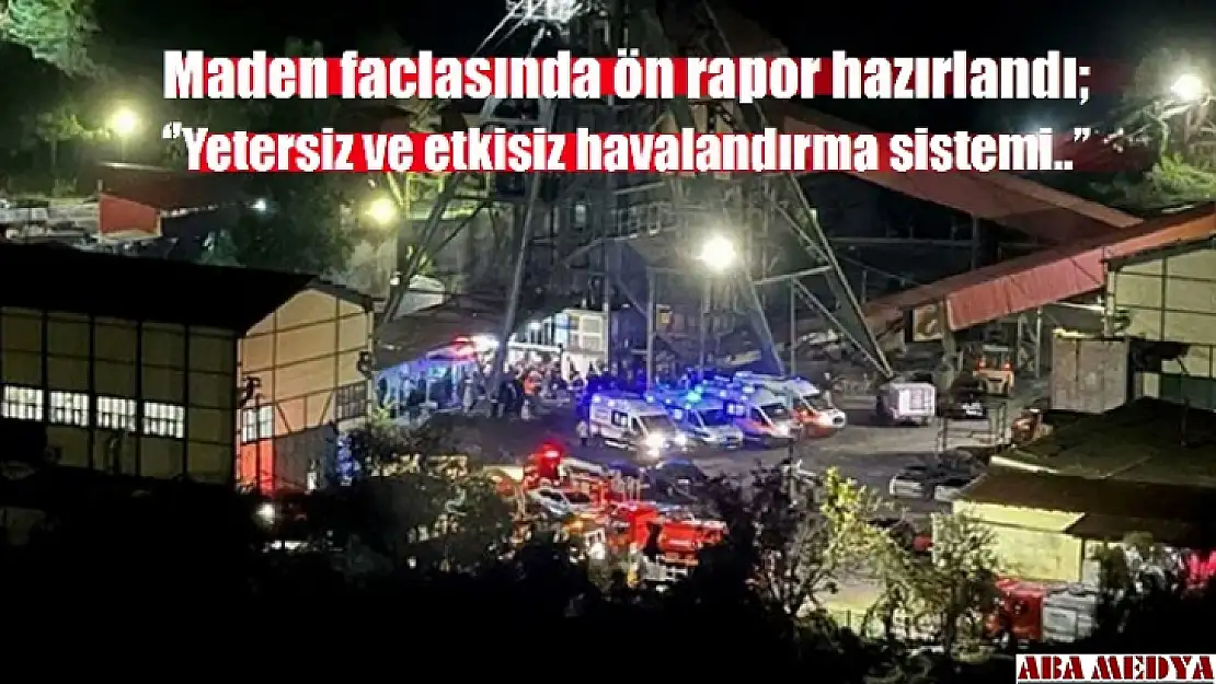 Bilirkişi raporu hazırlandı