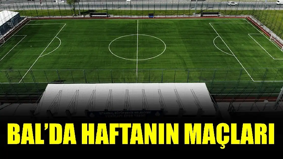 Bölgesel Amatör Lig'de haftanın maçları