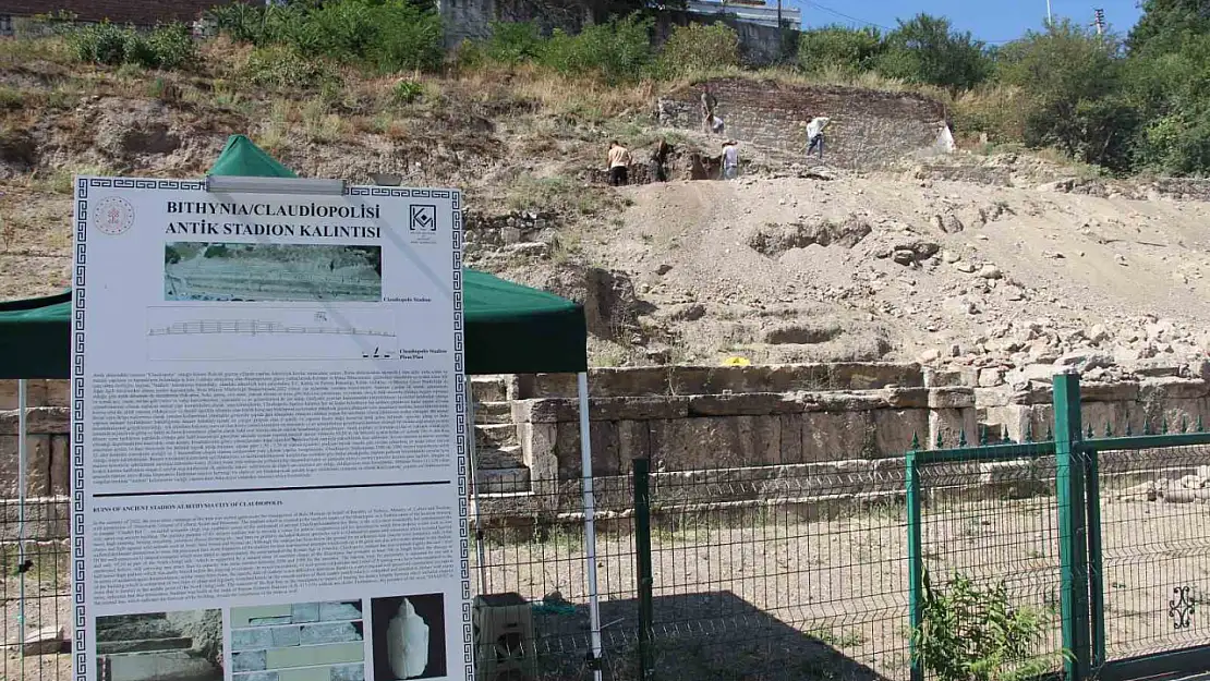 Bolu Antik Stadion'da kazı çalışmaları başladı