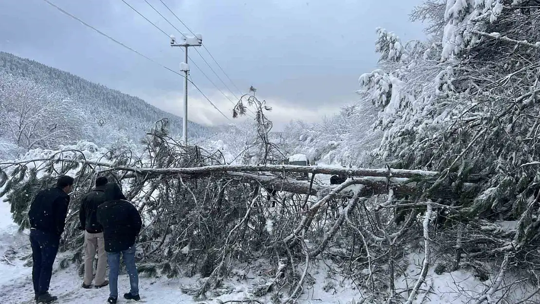 Bolu'da 112 köy yolu ulaşıma açıldı