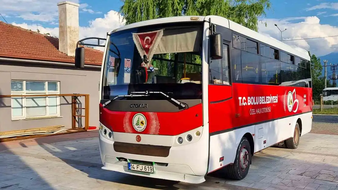 Bolu'da ulaşıma zam yapıldı