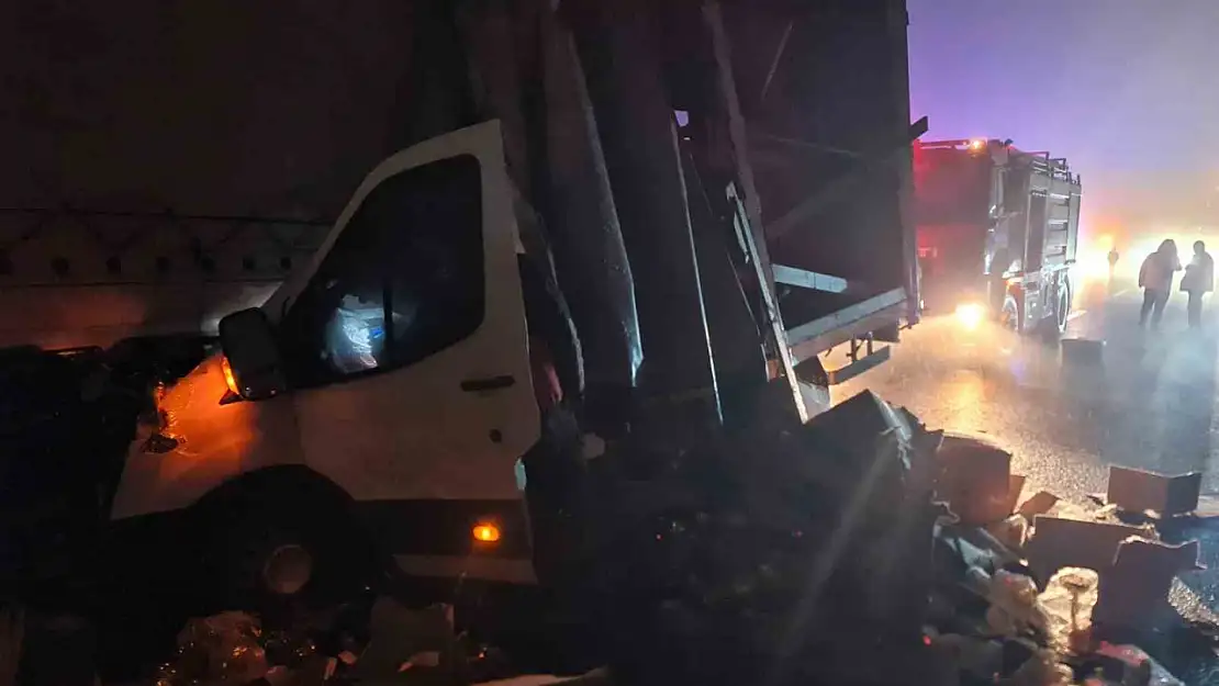 Bolu'da zincirleme trafik kazası: 1 ağır yaralı