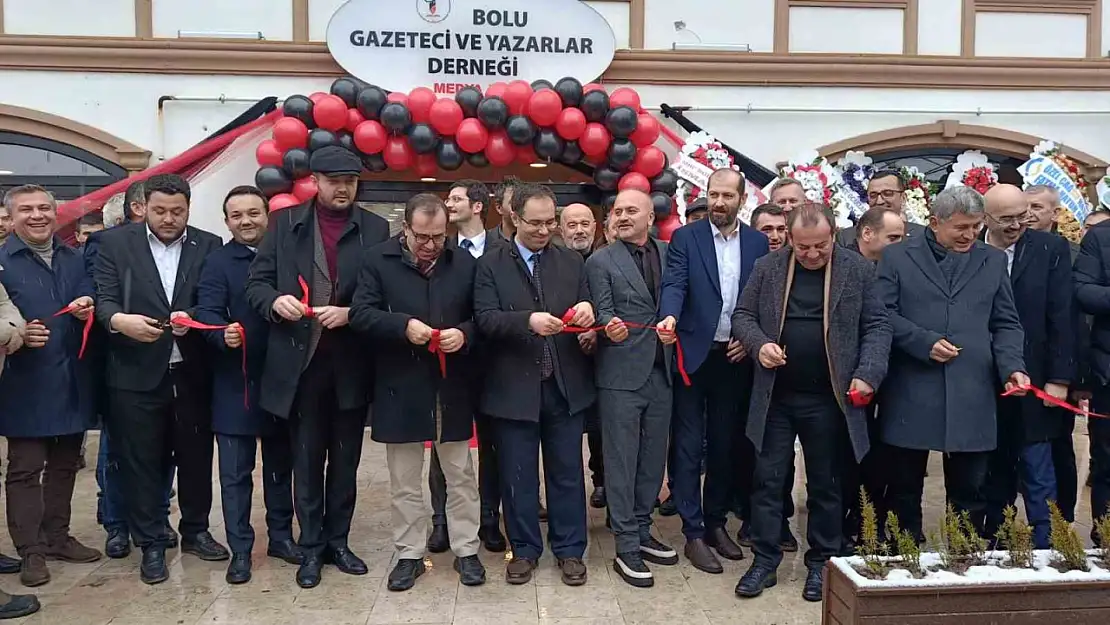 Bolu'ya Medya Evi açıldı