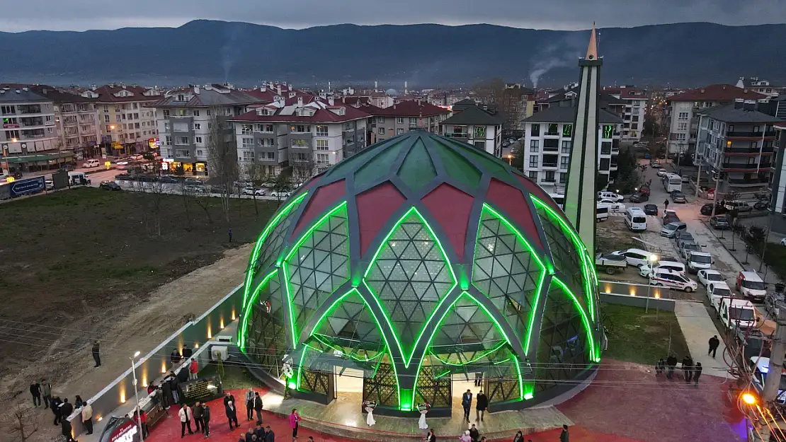 Bolu Zübeyde Hanım Cami açıldı