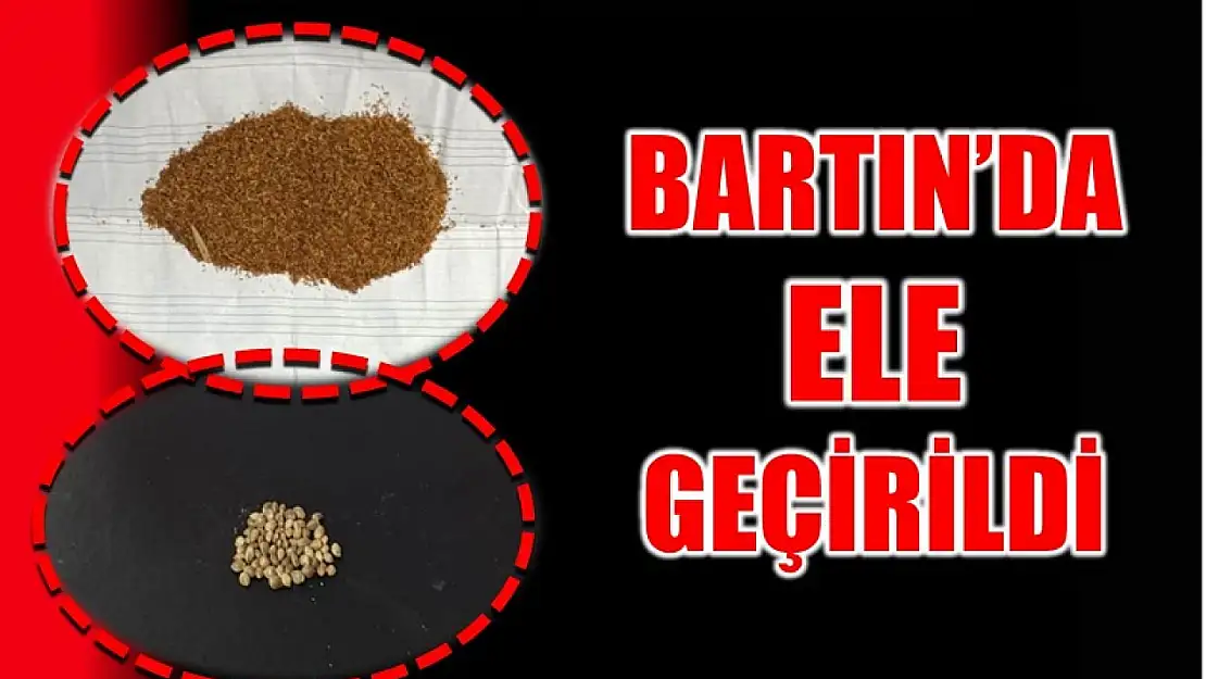 Bartın'da ele geçirildi