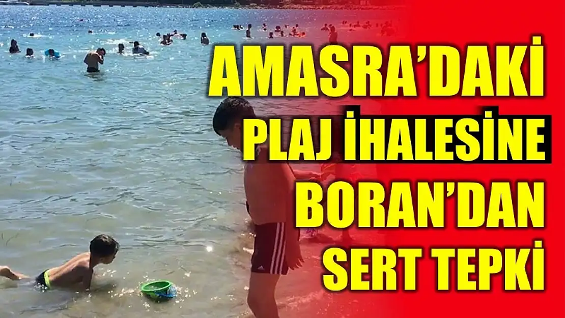 Boran'dan sert açıklama