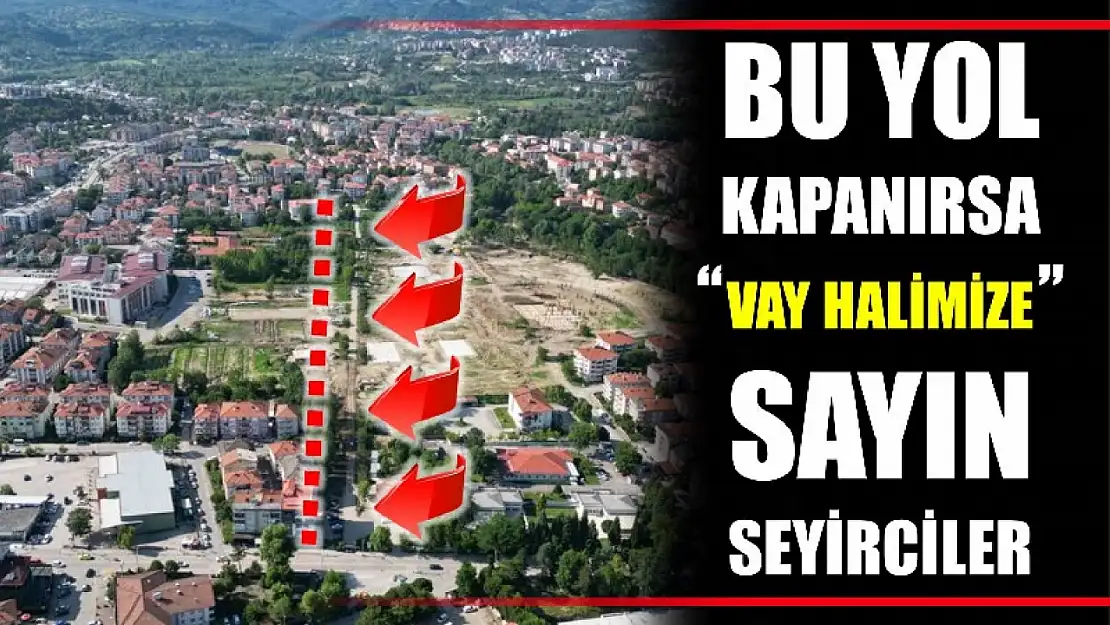 Bu yol kapanırsa vay halimize