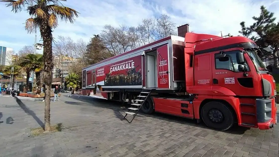 Mobil Müze Zonguldak'ta ziyaretçilerini bekliyor