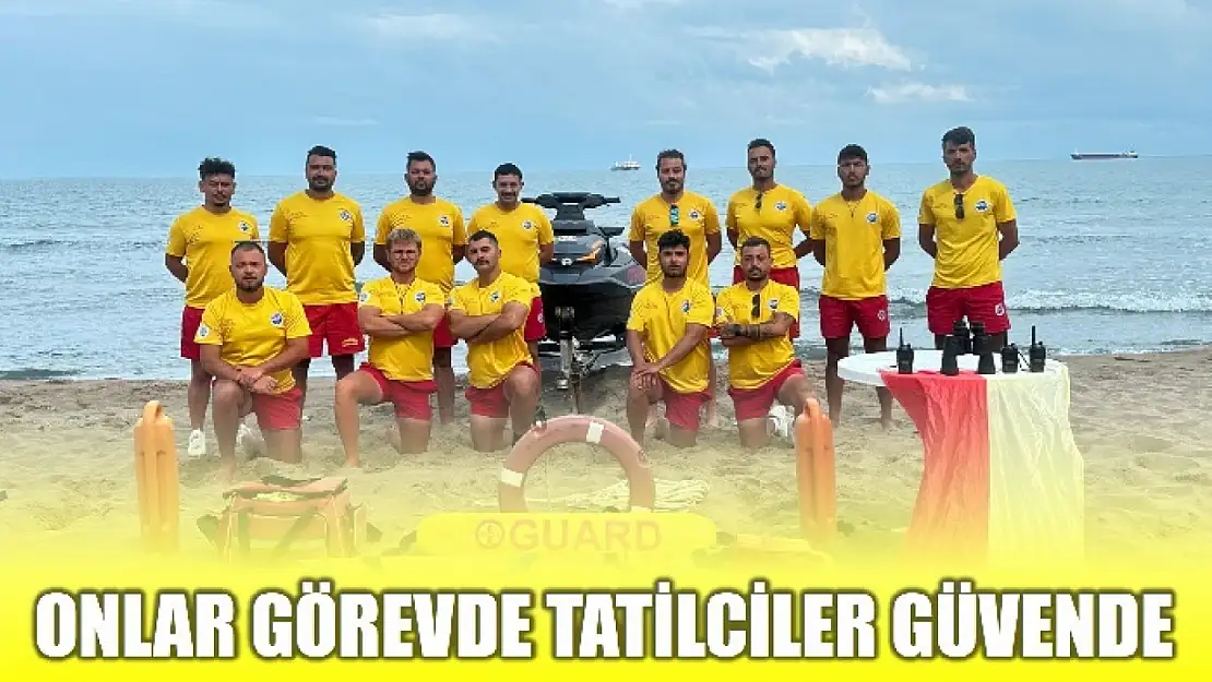 Cankurtaran ekibi göreve başladı