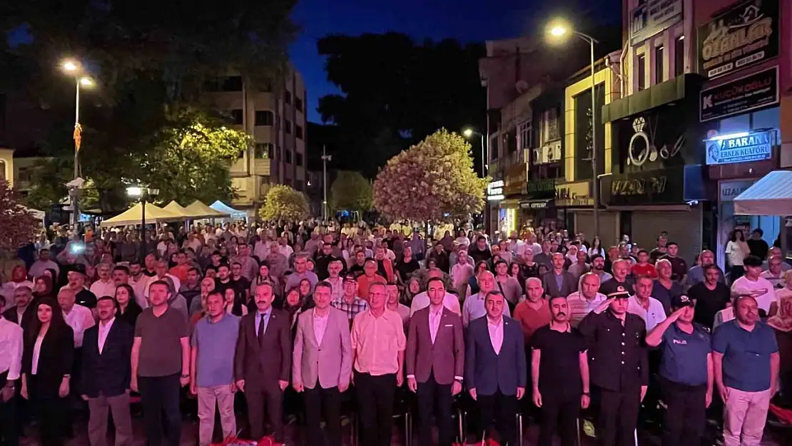 Çaycuma'da 15 Temmuz Demokrasi ve Milli Birlik Günü anma etkinlikleri